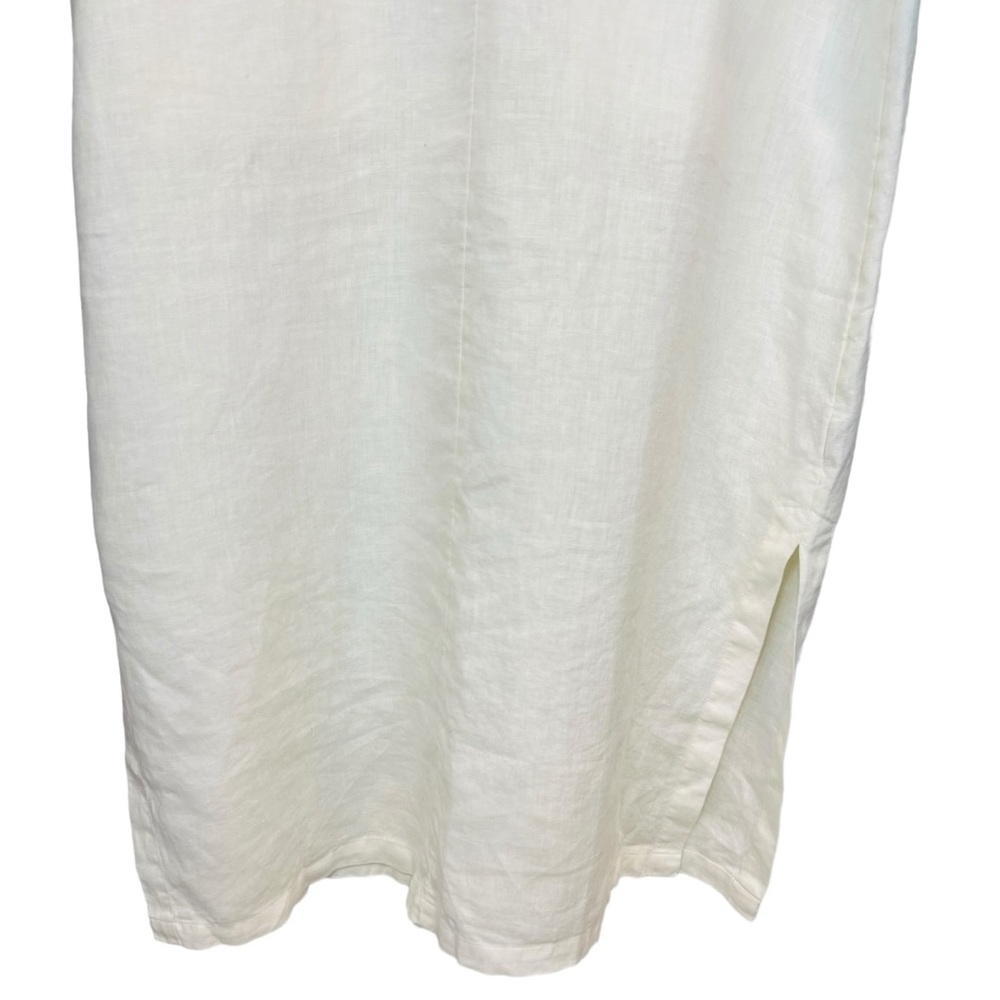 Soft Surroundings Linen V-Neck Maxi Dress - Picture 4 of 14